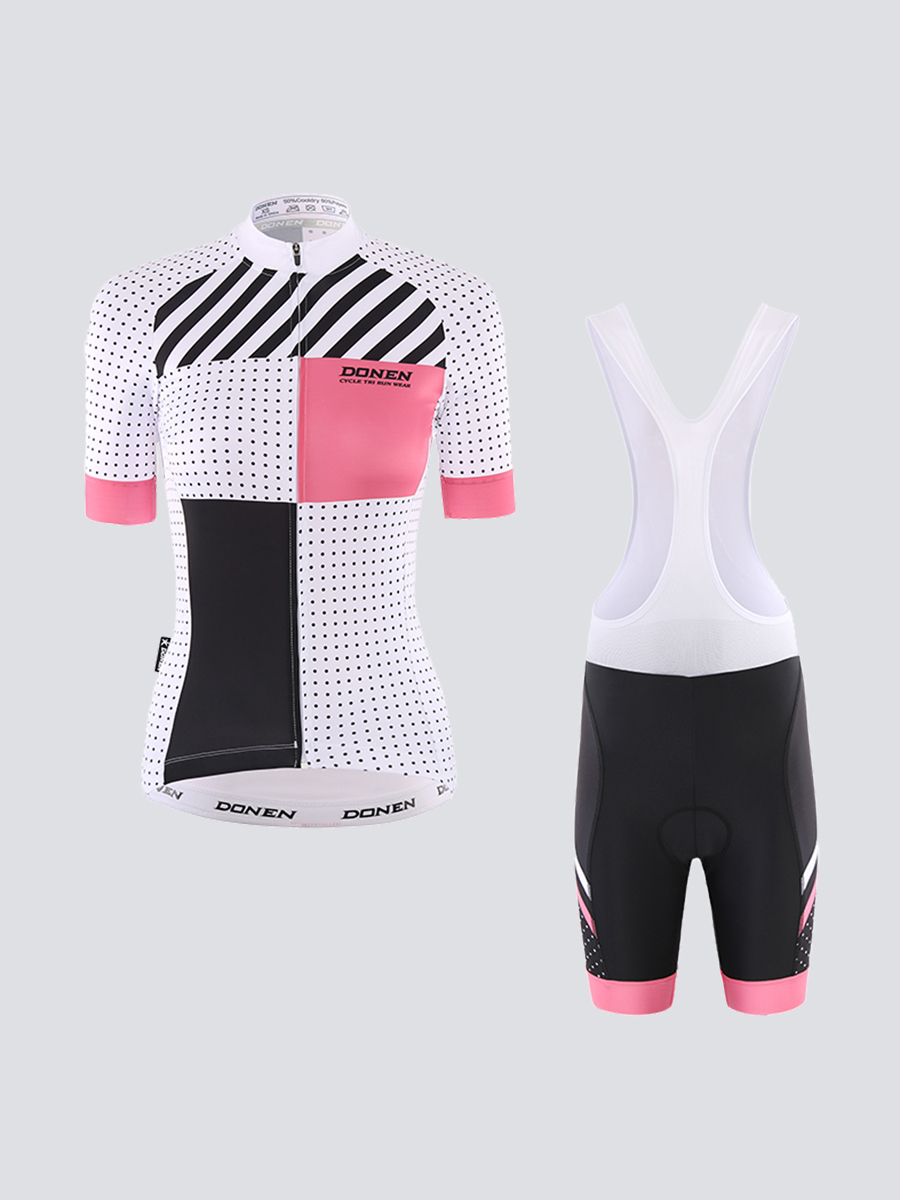 Women's Short Sleeves Cycling Jersey Suit DN170618