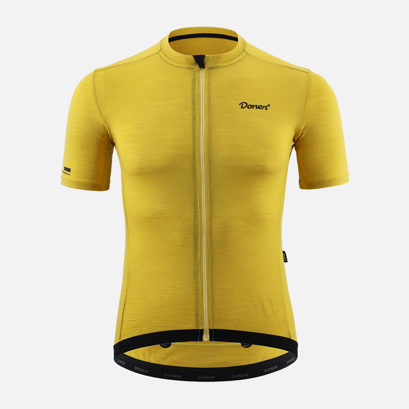 Men's Merino woolShort Sleeve Cycling Jersey DN23WOOL004